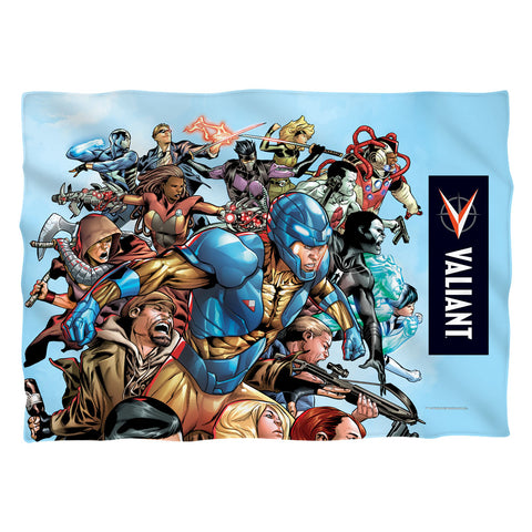 Valiant/group Attack-pillow Case-white