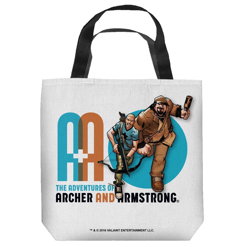 ARCHER & ARMSTRONG-ARCHER & ARMSTRONG 2 - TOTE BAG - 16x16