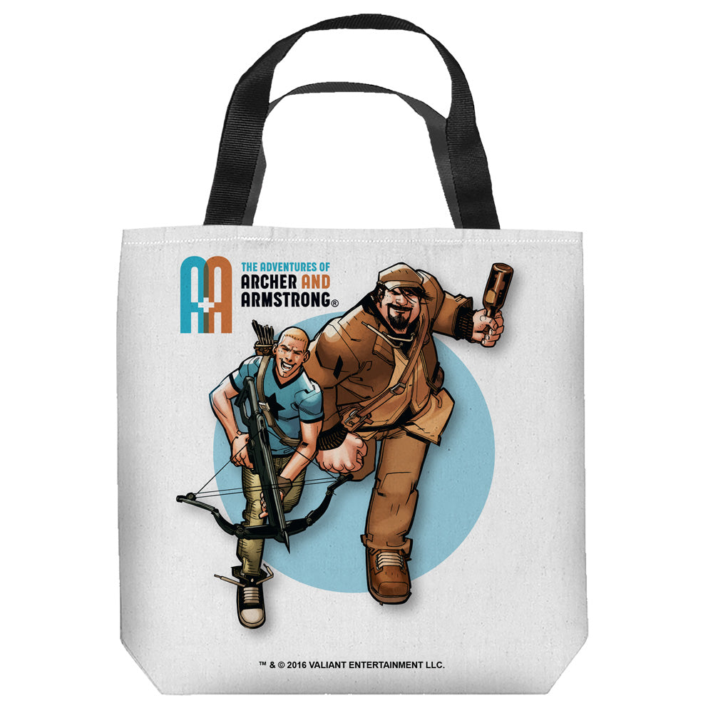 ARCHER & ARMSTRONG-ARCHER & ARMSTRONG 3 - TOTE BAG - 16x16