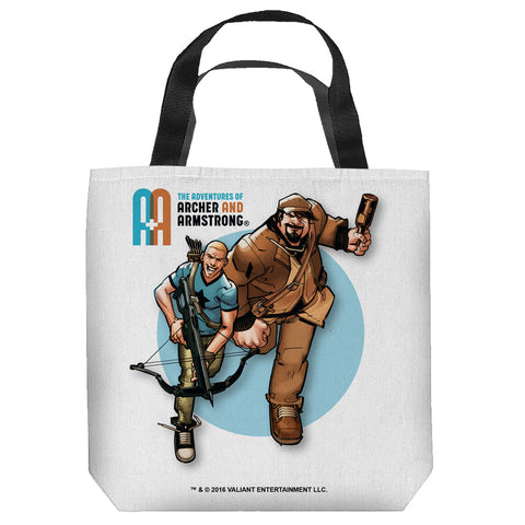 ARCHER & ARMSTRONG-ARCHER & ARMSTRONG 3 - TOTE BAG - 16x16