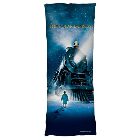 POLAR EXPRESS-POSTER - MICROFIBER BODY PILLOW - 18x54