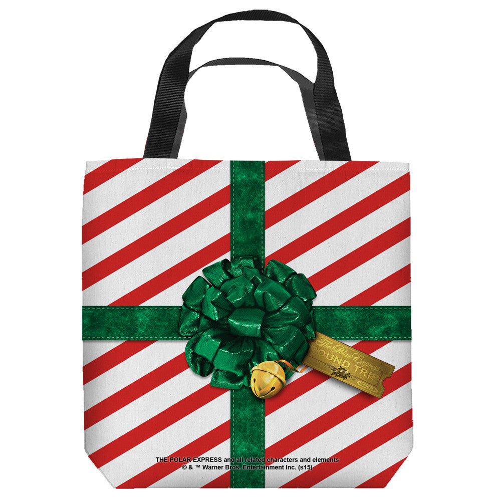 POLAR EXPRESS-PRESENT - TOTE BAG - 16x16