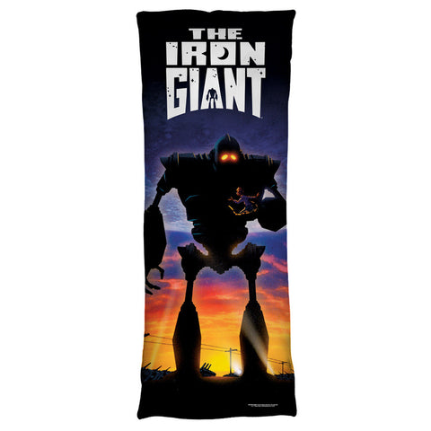 IRON GIANT-POSTER - MICROFIBER BODY PILLOW - 18x54