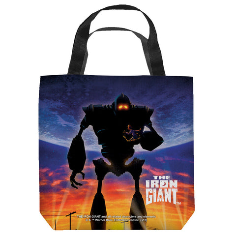 IRON GIANT-POSTER - TOTE BAG - 9x9