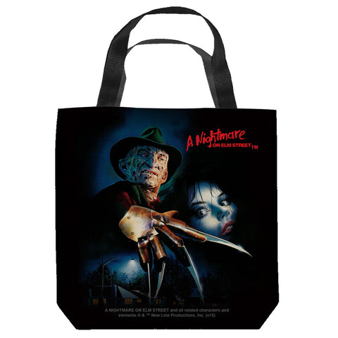 NIGHTMARE ON ELM STREET-FREDDY POSTER - TOTE BAG - 9x9