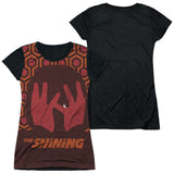 Junior Cap Sleeve 100% Poly Black Back