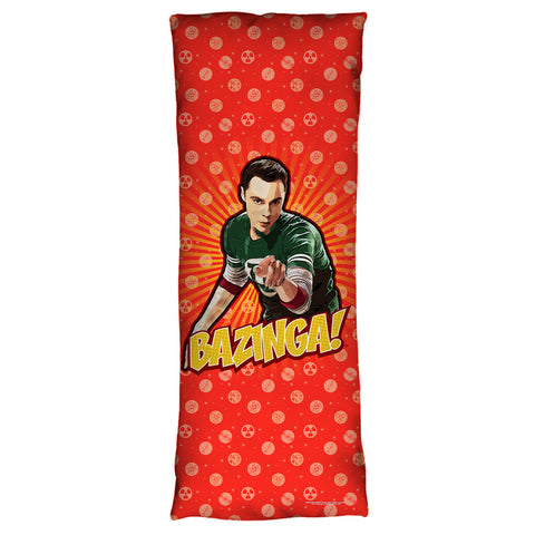 BIG BANG THEORY-BAZINGA - MICROFIBER BODY PILLOW - 18x54