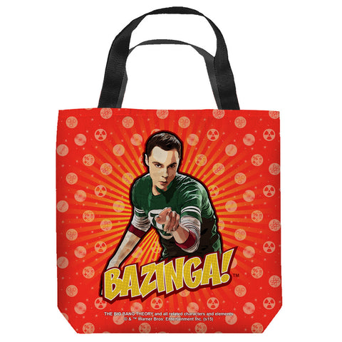 BIG BANG THEORY-BAZINGA - TOTE BAG - 16x16