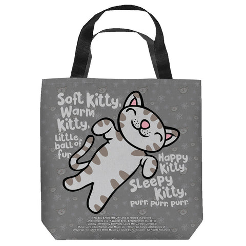 BIG BANG THEORY-KITTY - TOTE BAG - 13x13