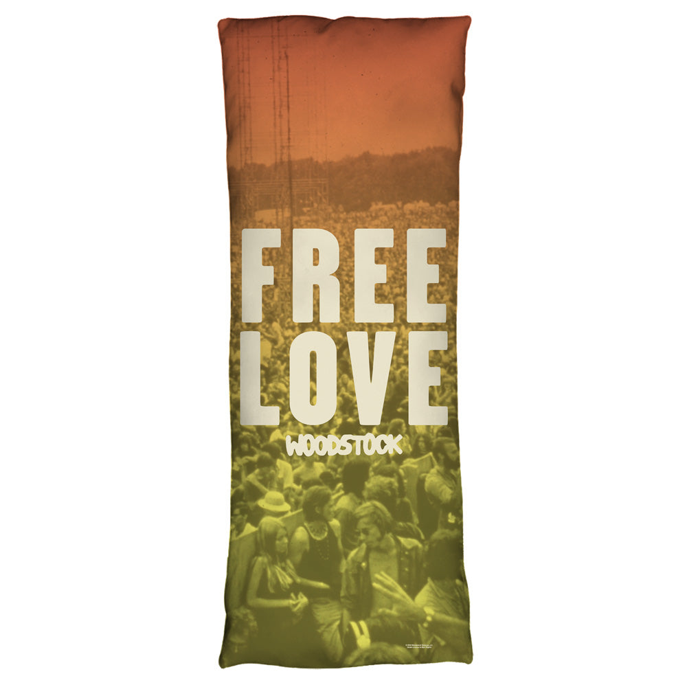WOODSTOCK-QUOTEABLE - MICROFIBER BODY PILLOW - 18x54