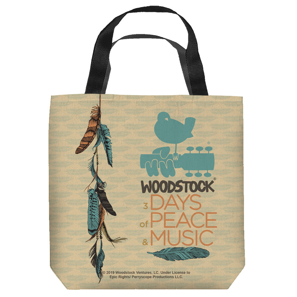 Woodstock/feathers - Tote Bag