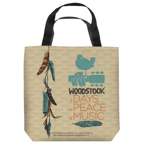 Woodstock/feathers - Tote Bag