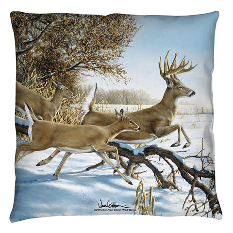 Wild Wings/breaking Cover 2 - Throw Pillow