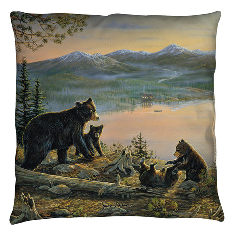 Wild Wings/serenity At Twilight 2 - Throw Pillow