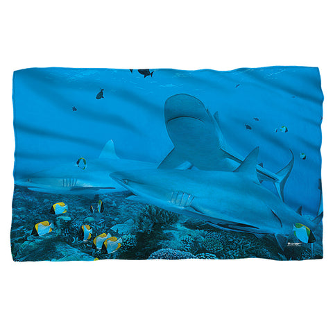 Wild Wings/frenzy 2-woven Throw-white
