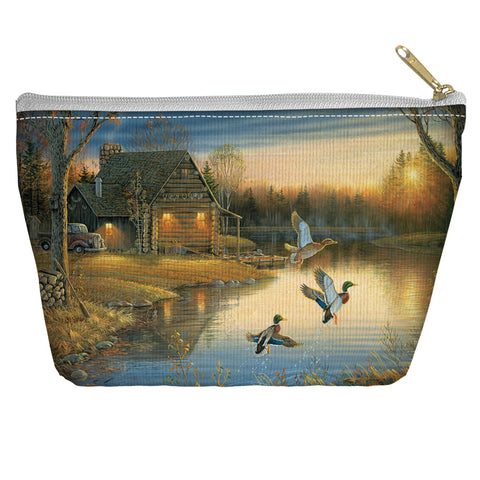 Wild Wings/ducks On The Lake - Accessory Pouch