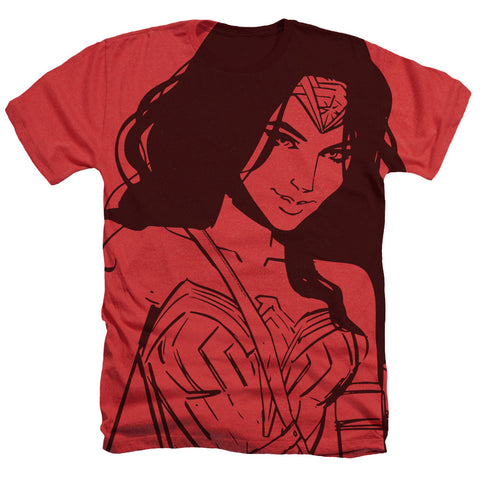 Adult Regular Fit Heather Short Sleeve