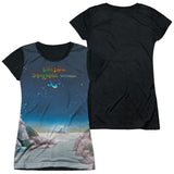 Junior Cap Sleeve 100% Poly Black Back