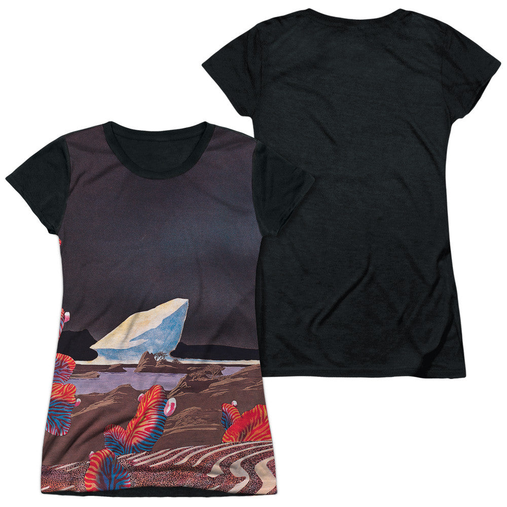 Junior Cap Sleeve 100% Poly Black Back