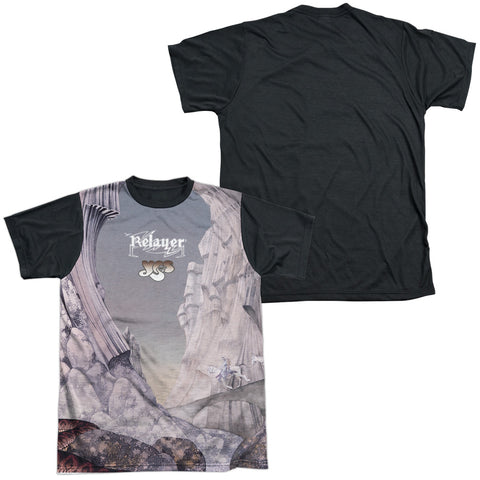 Yes/relayers Sub-s/s Adult White Front Black Back  -white