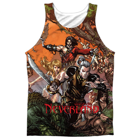 Zenoscope/neverland-adult Poly Tank Top-white
