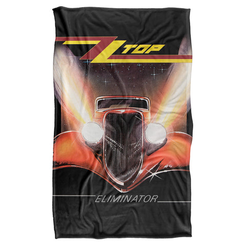 Zz Top/eliminator Cover-silky Touch Blanket-white