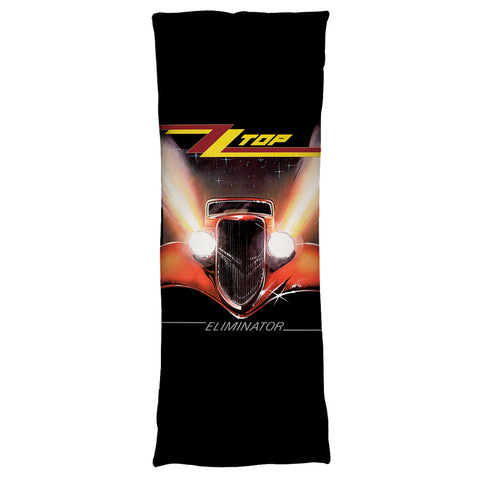 ZZ TOP-ELIMINATOR COVER - MICROFIBER BODY PILLOW - 18x54